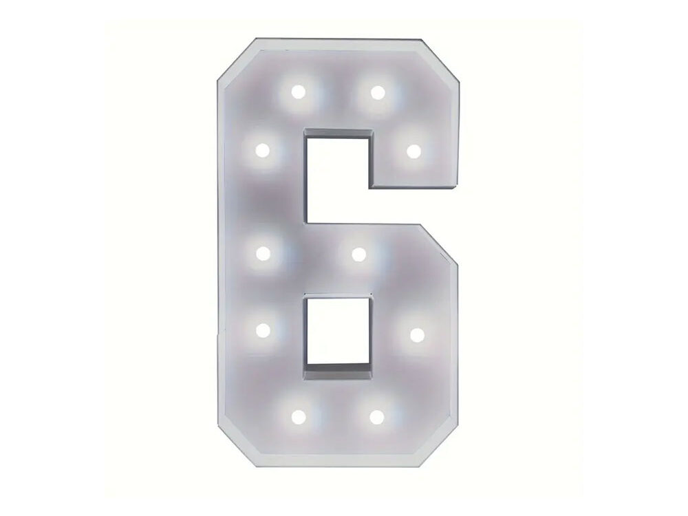 Marquee Number - 6